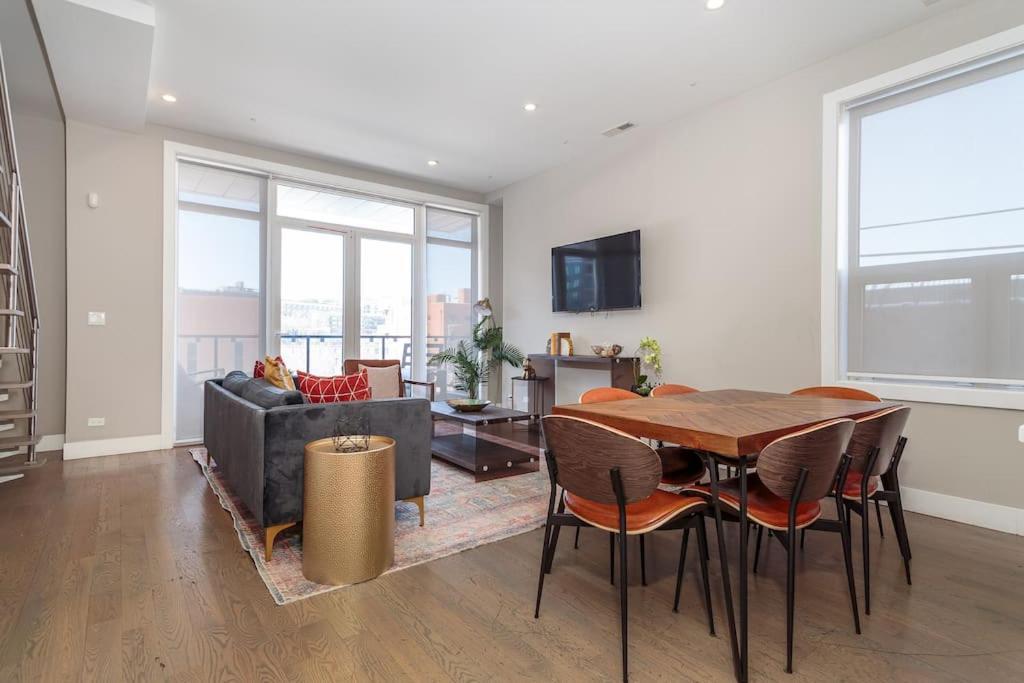 Villa Breathtaking Downtown Penthouse A - Sleeps 11 à Chicago Extérieur photo